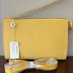 Louis Vuitton Sunflower Yellow Wristlet